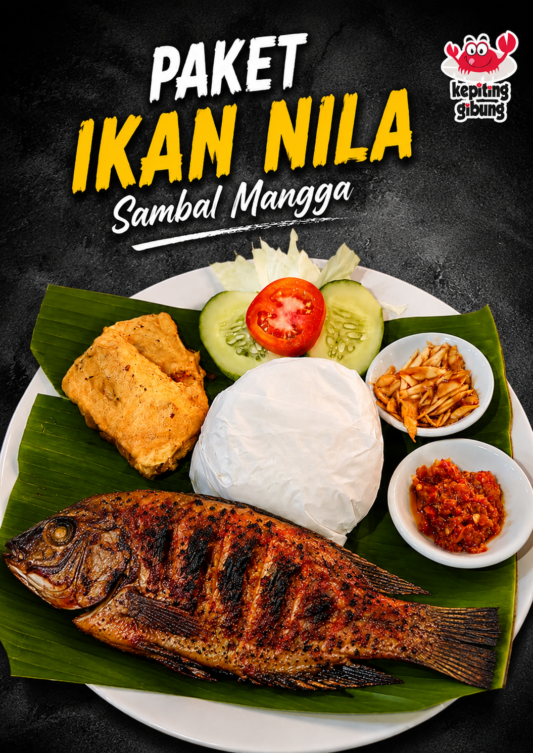 Paket Ikan Nila Sambal Mangga